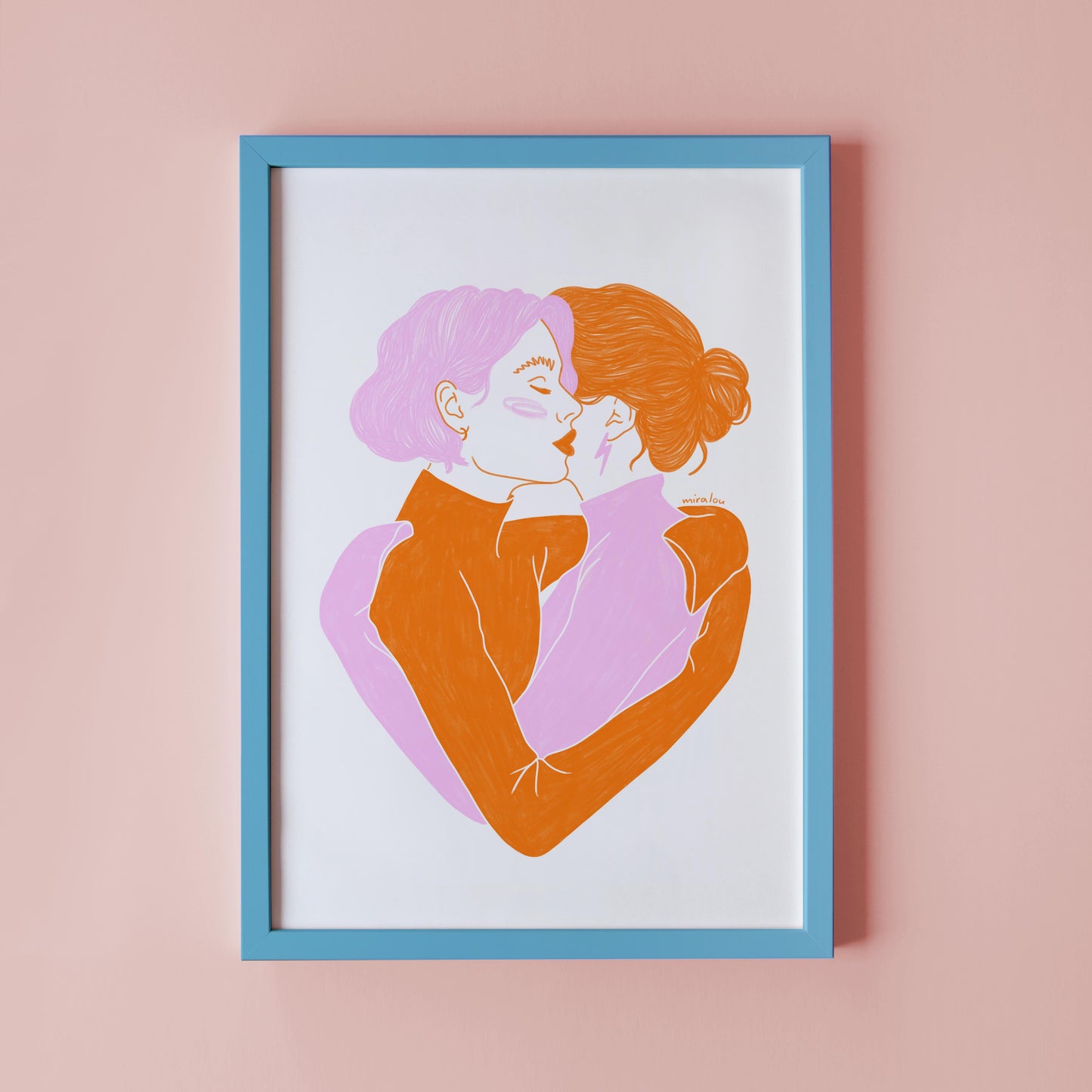 LOVE NOT HATE – KUNSTDRUCK