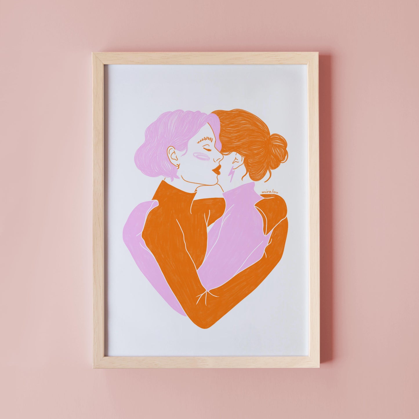 LOVE NOT HATE – KUNSTDRUCK