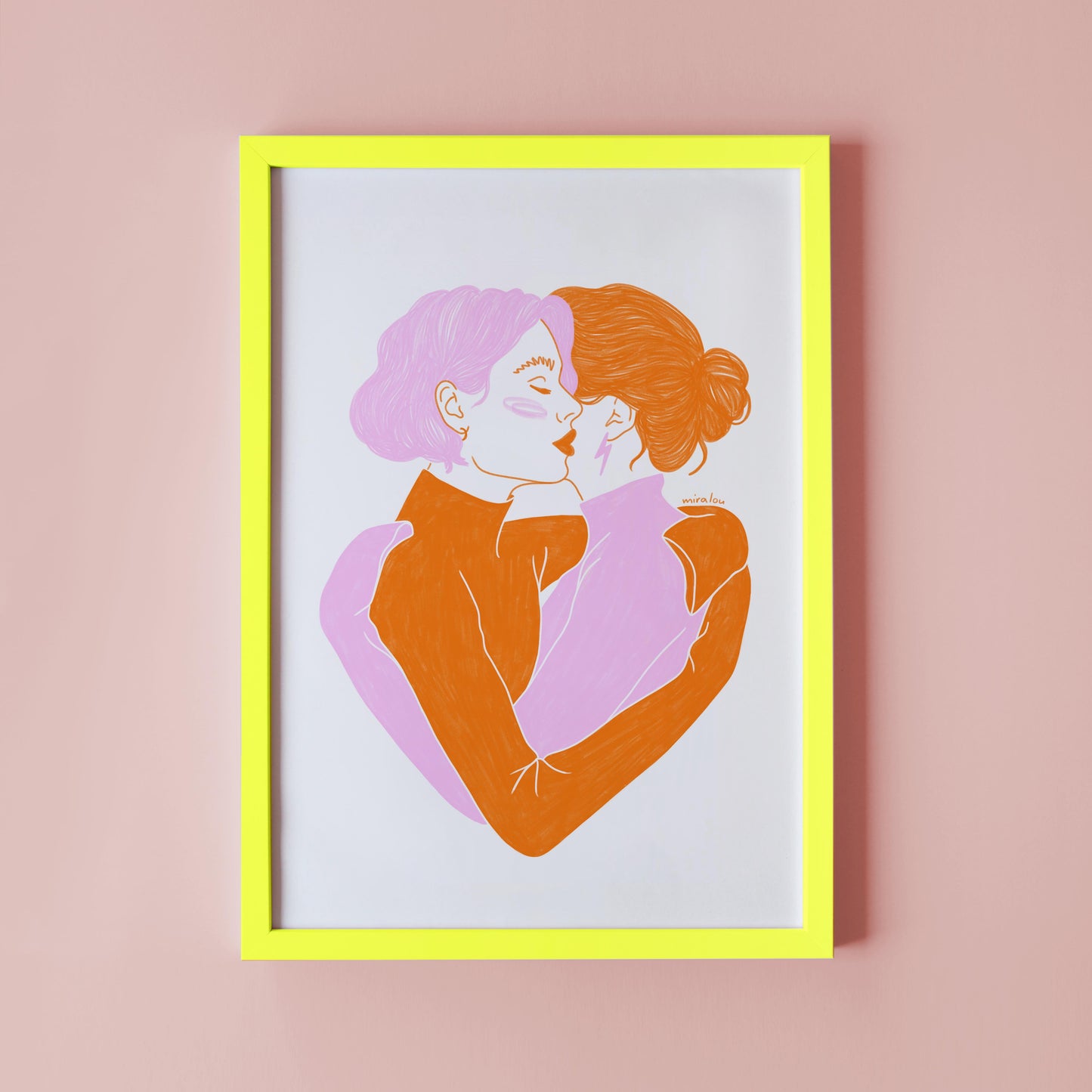 LOVE NOT HATE – KUNSTDRUCK