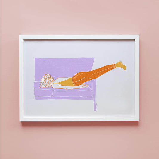 NOT TODAY – ART PRINT