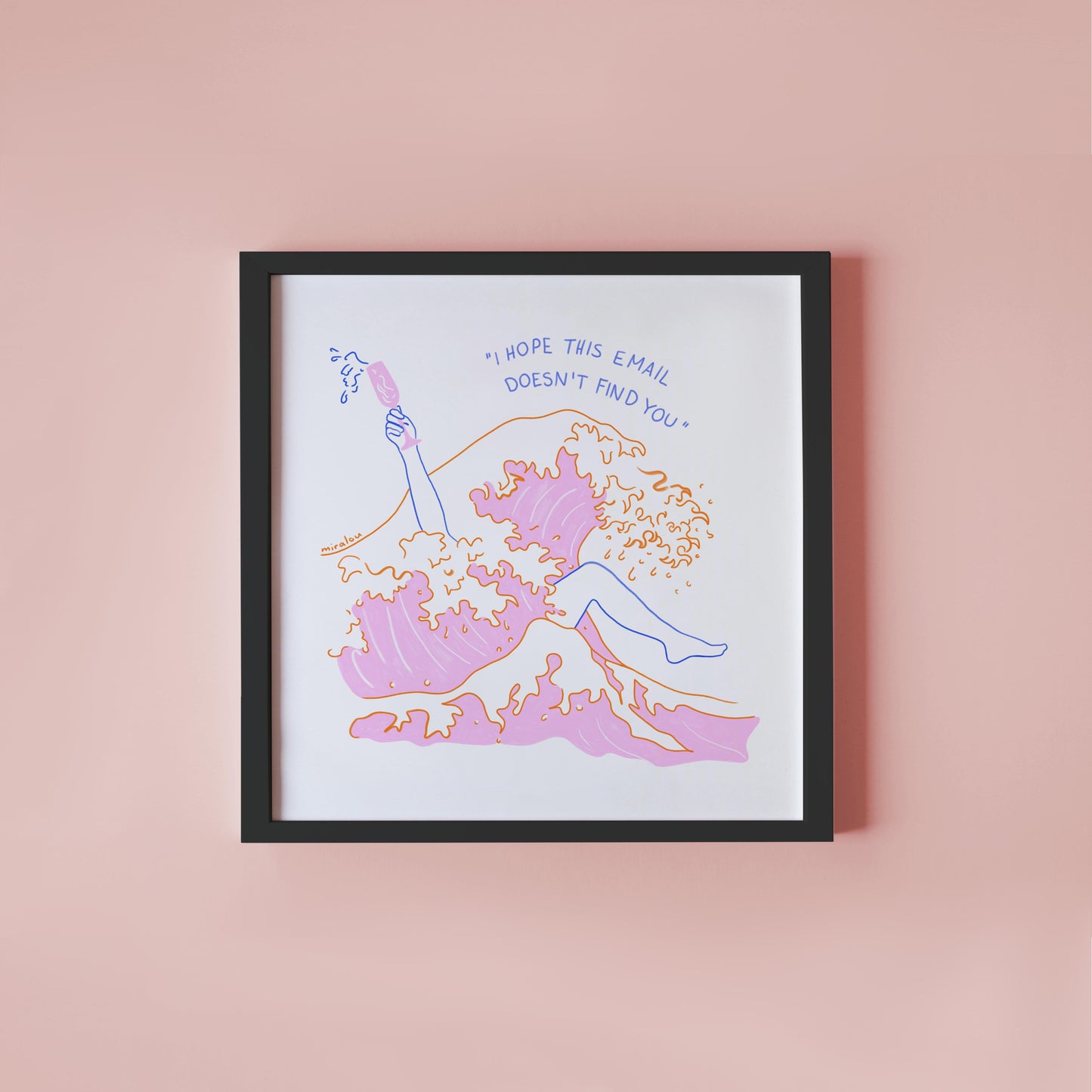 ON VACATION - ART PRINT