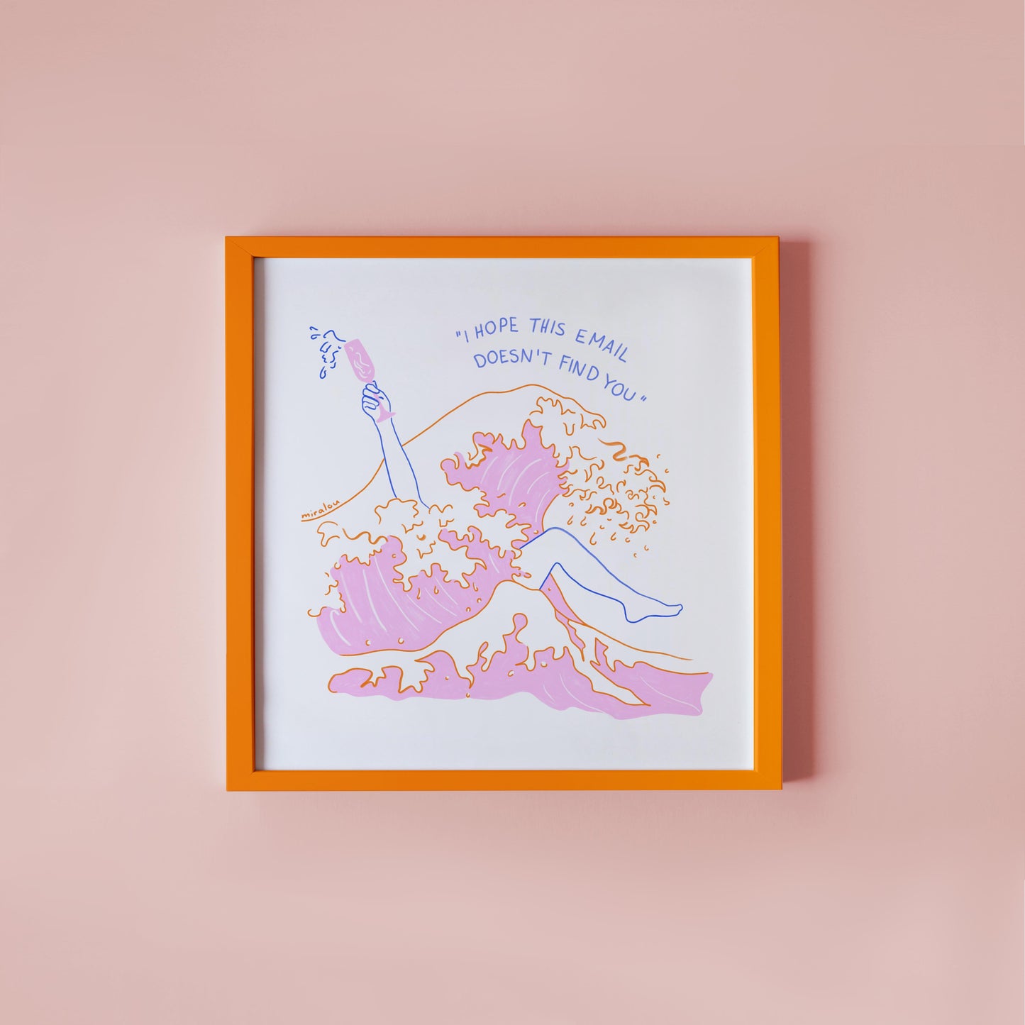 ON VACATION - ART PRINT