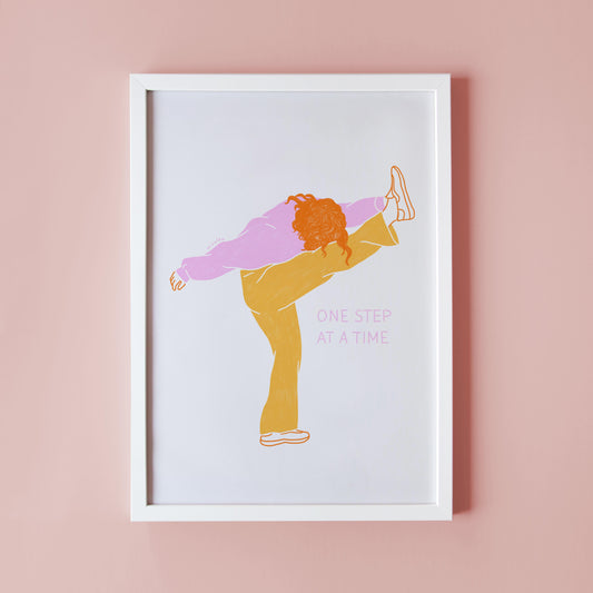 ONE STEP – ART PRINT