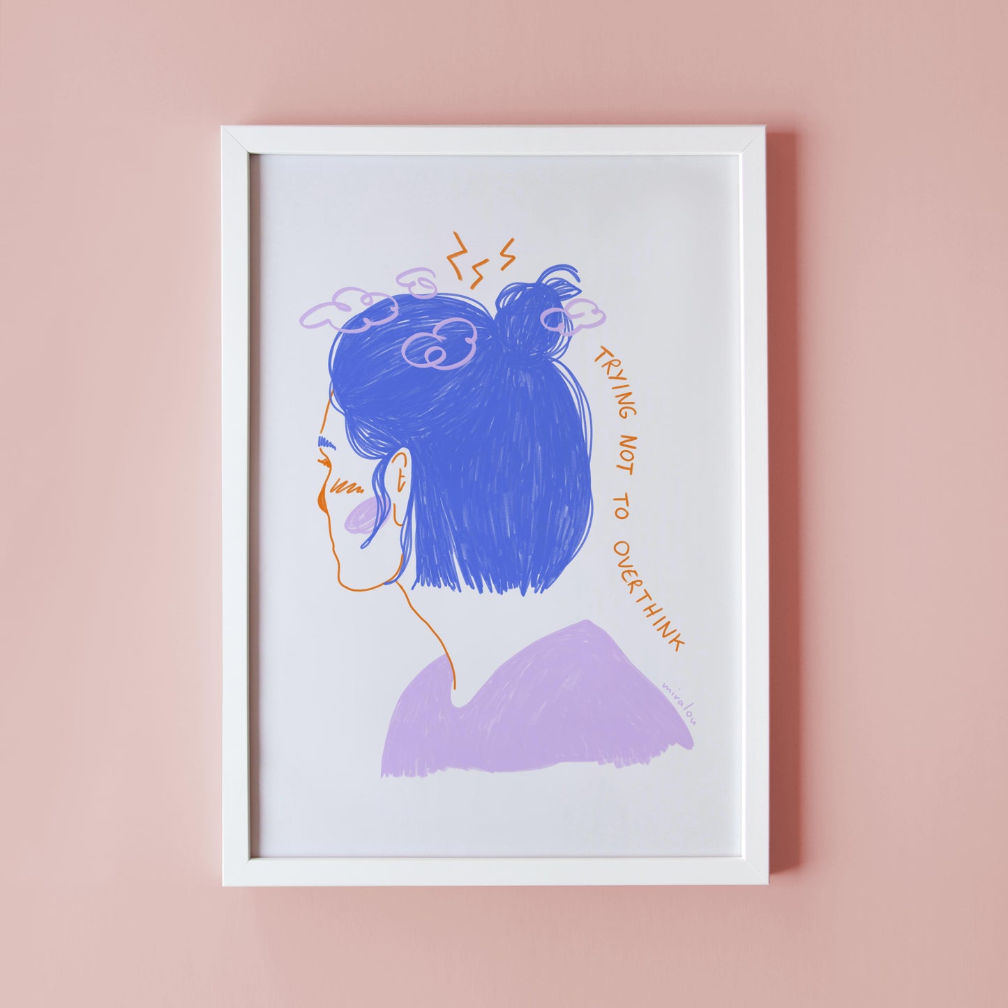 OVERTHINKING – KUNSTDRUCK