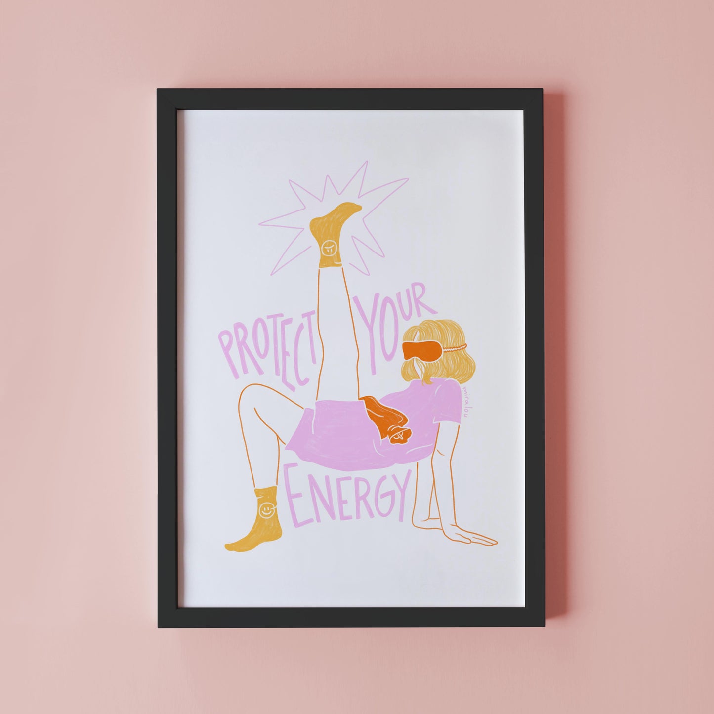 PROTECT YOUR ENERGY – KUNSTDRUCK
