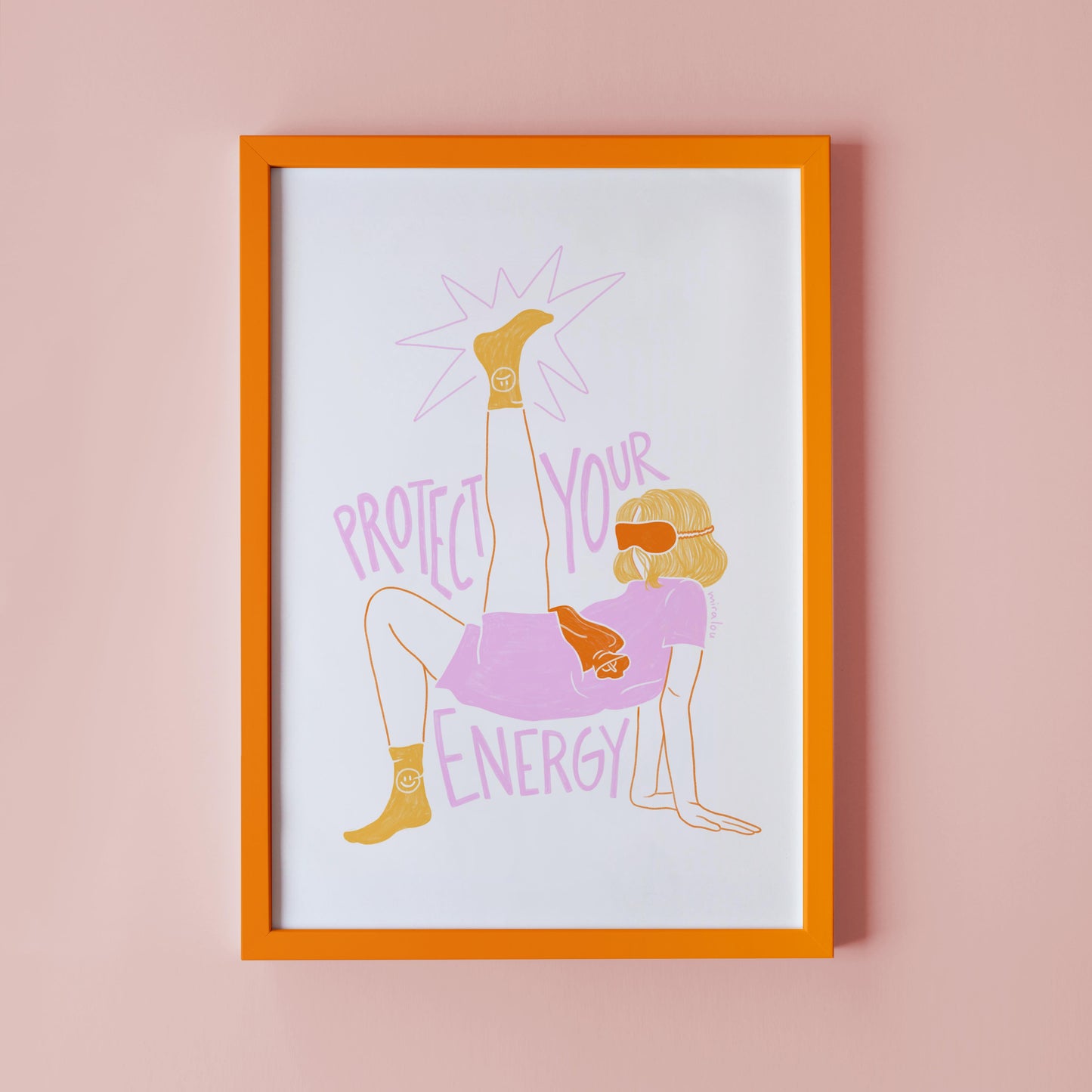 PROTECT YOUR ENERGY – KUNSTDRUCK