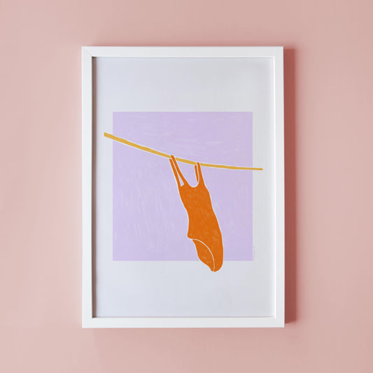 SUMMER SWIM – ART PRINT