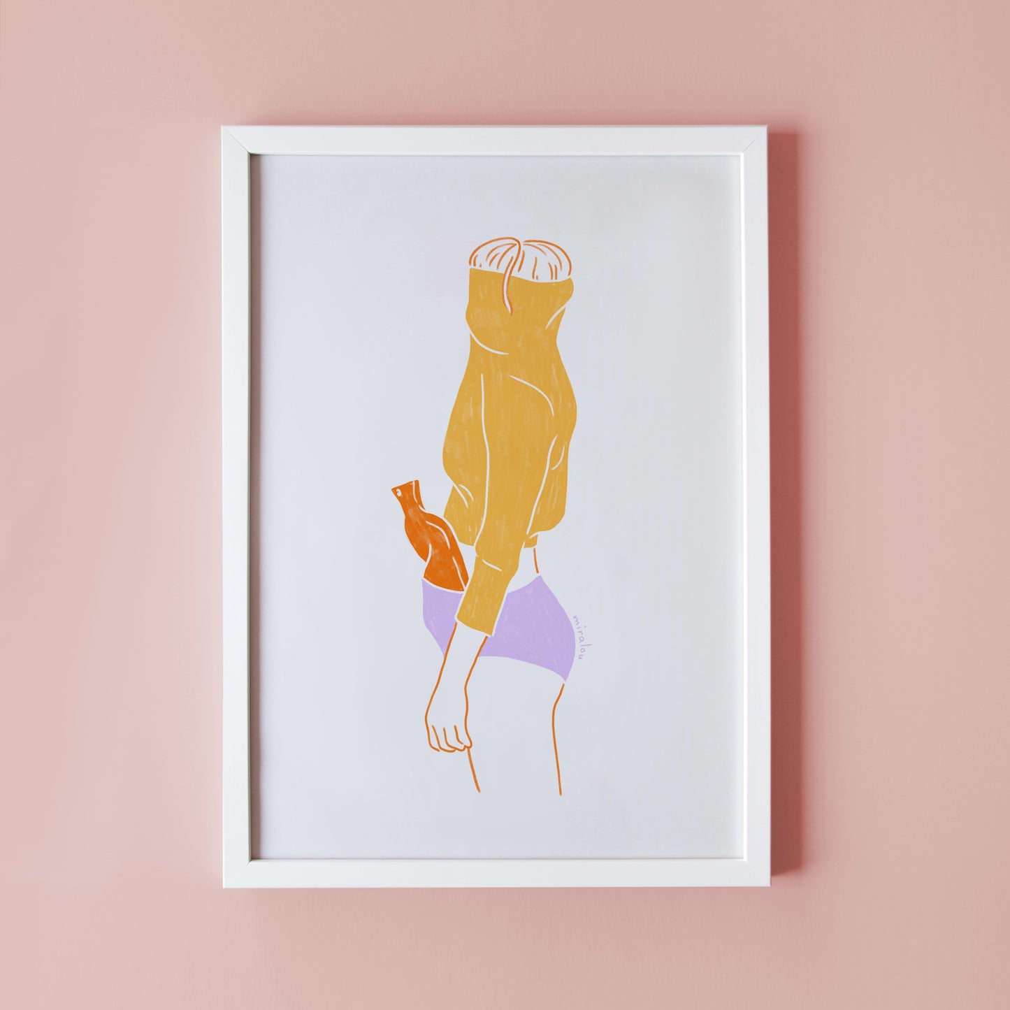 WORK FROM HOME OUTFIT - KUNSTDRUCK