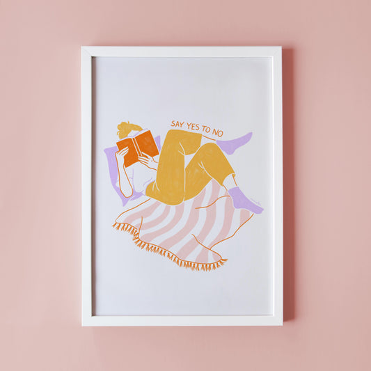 YES TO NO – ART PRINT