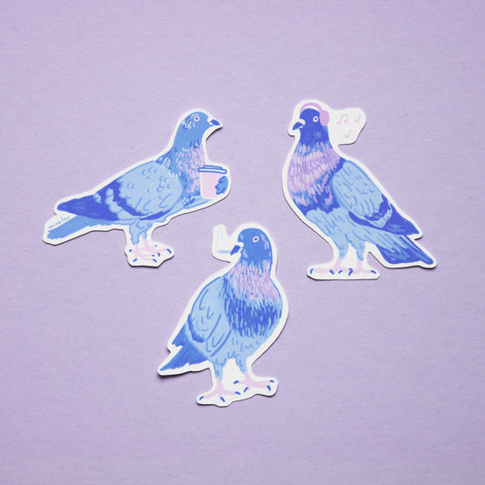 BERLIN CITY PIGEONS - STICKER