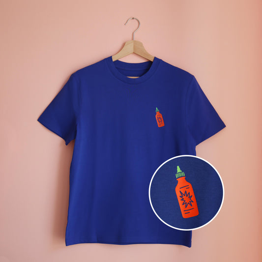 BURN FOR YOU, BLUE - UNISEX T-SHIRT SCREEN PRINT