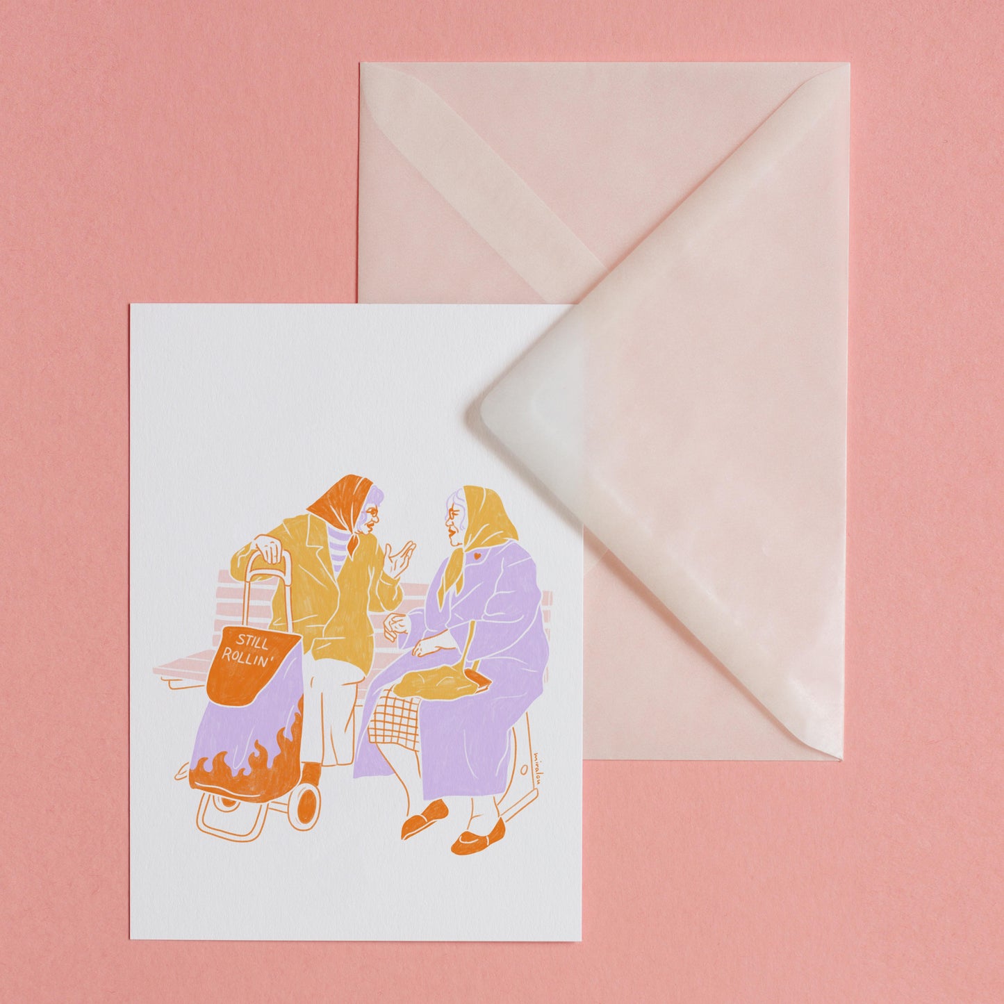 OLD FRIENDS - POSTKARTE