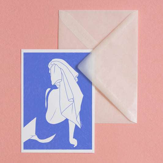 COOL BLUE - POSTCARD