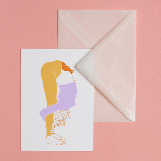 LOWER BACK LOVE - POSTCARD