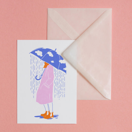 RAINY MOOD - POSTCARD