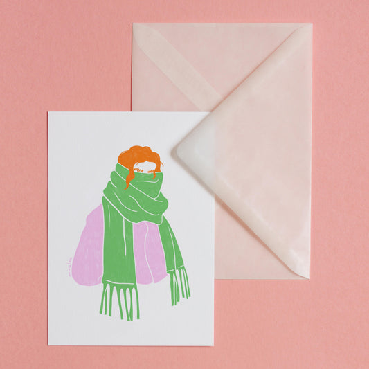 SCARF MOOD - POSTCARD
