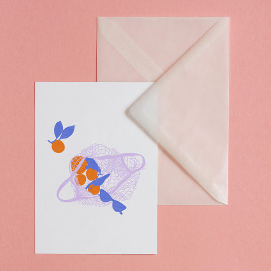 SUMMER ORANGES - POSTCARD