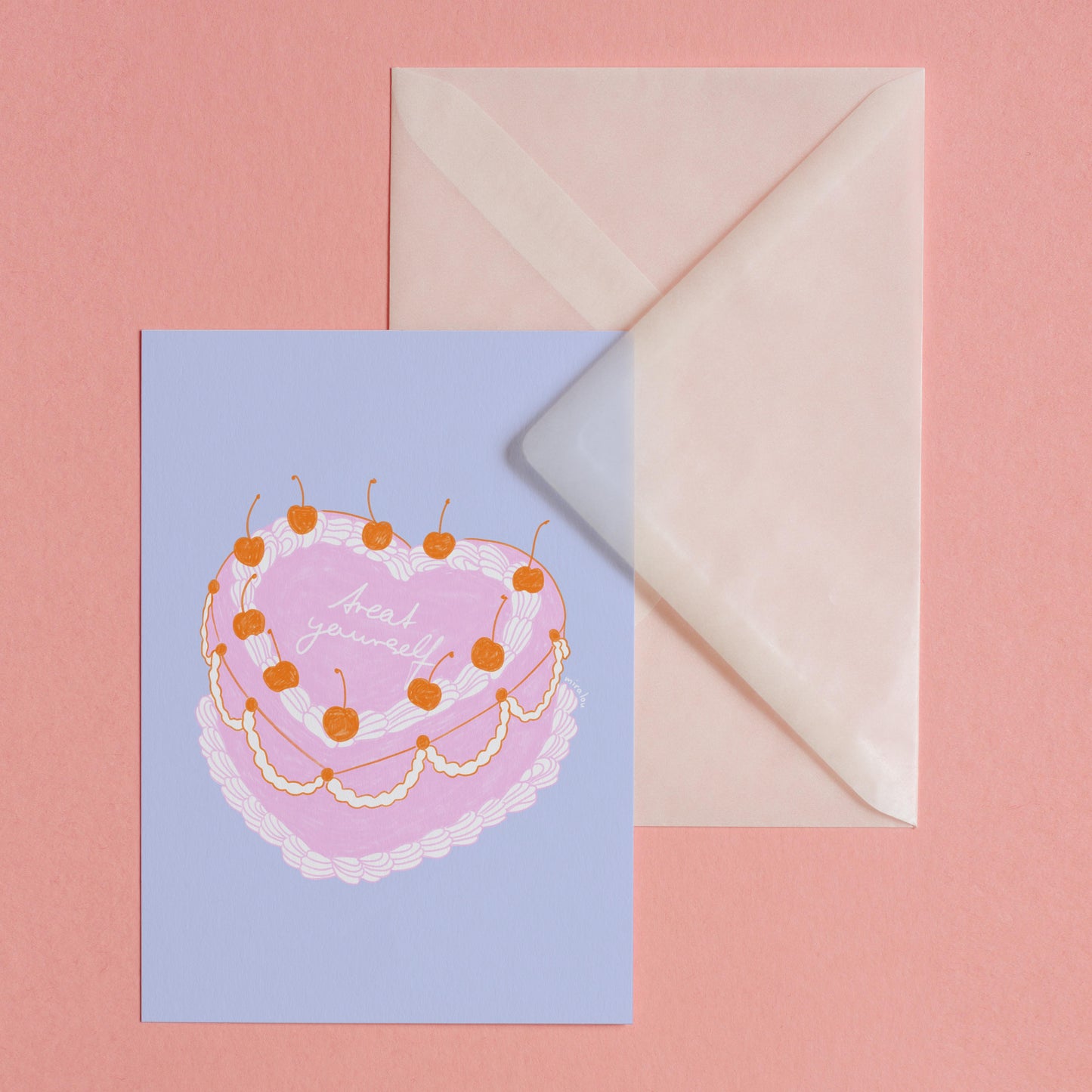 TREAT YOURSELF - POSTCARD