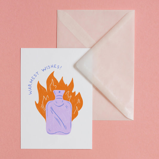 WARMEST WISHES - POSTCARD