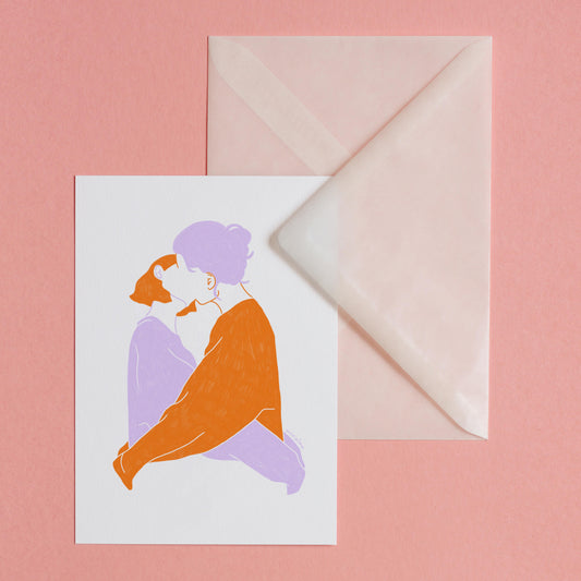WITH YOU - POSTCARD