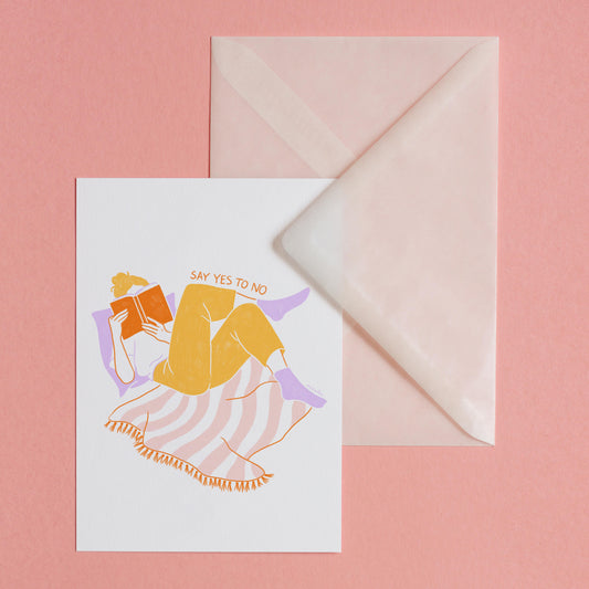 YES TO NO - POSTCARD