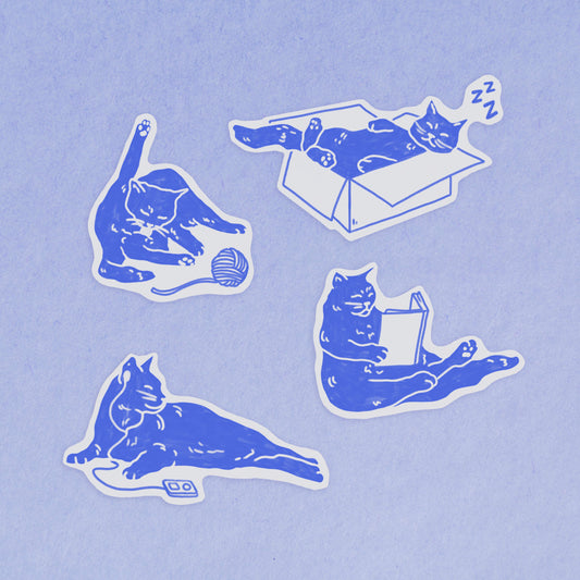 COZY CATS - STICKERS